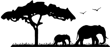 african-elephant-safari-wall-sticker-3153